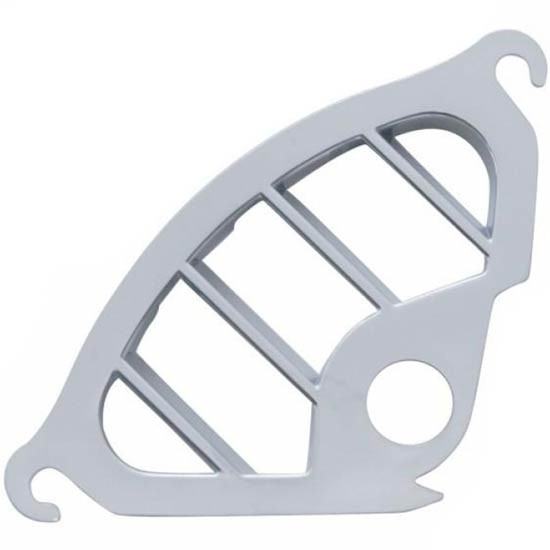 Chrome Triangle Ac Vent For Peterbilt 335, 378, 379, 384, 386, 387, 388, 389