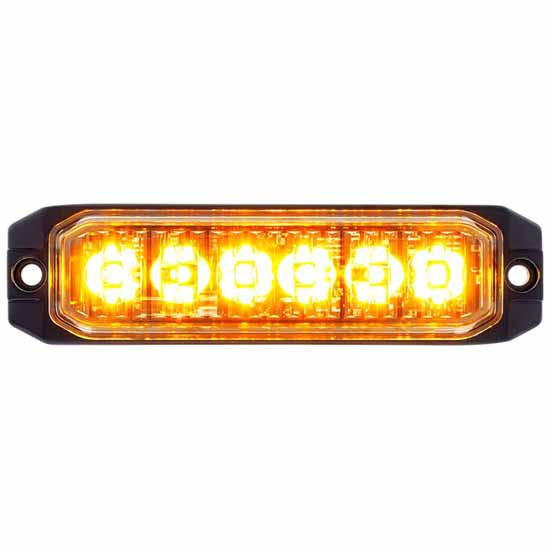 6 High Power Led Competition Series Slim Warning Light