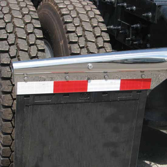 24 Inch Aluminum Reflector Top Plate Mud Flap Hangers