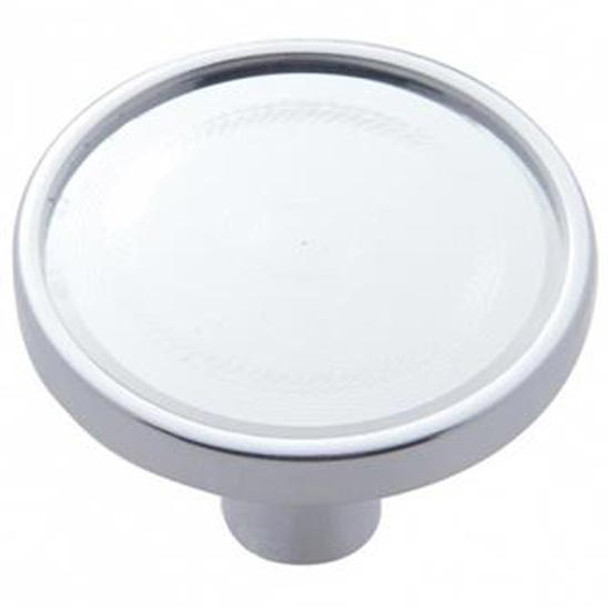 Chrome Aluminum Short Air Valve Knob - Pin Mount