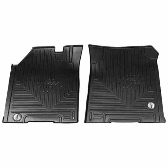 Minimizer Thermoplastic Floor Mat Set - 2 Piece For Western Star 4900Ex 1998 Thru 2016