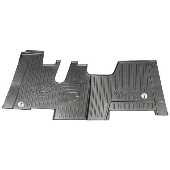 Minimizer Thermoplastic Floor Mat Set - 2 Piece For Kenworth Standard Day Cab Models