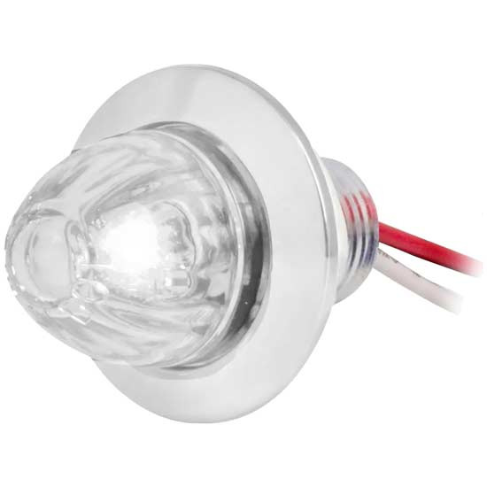 1 Inch Single Function Mini Watermelon Light With White, Blue Or Green Led And Bezel Option