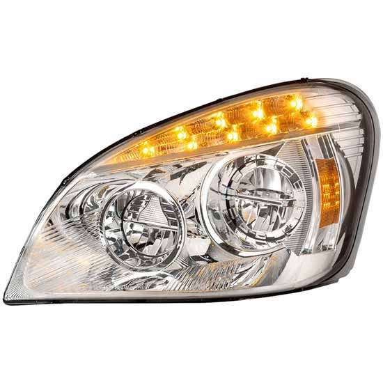 Cree Led Headlight Assembly For Freightliner Cascadia