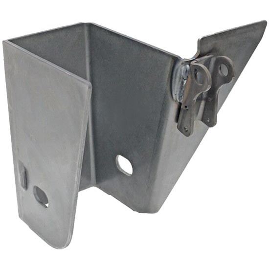 Weld On Frame Bracket With Wing And Shot Mount For Hendrickson Trailer