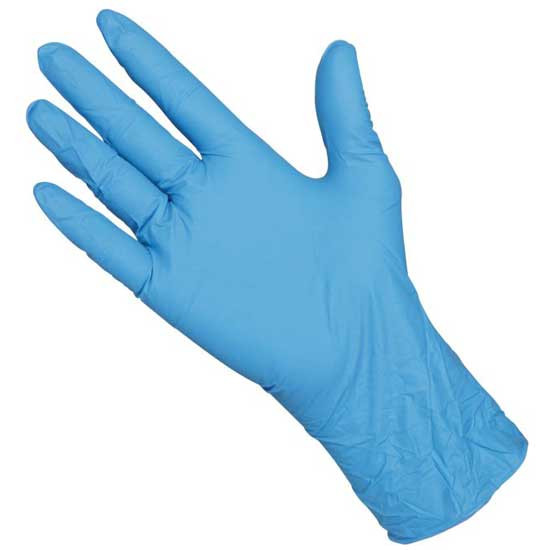 Blue Nitrile Gloves 3.5 Gram - 100 Box