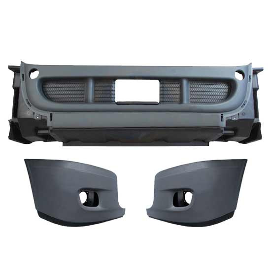 Bestfit Black Poly Bumper Kit For Freightliner Cascadia 113 Bbc, 125 Bbc