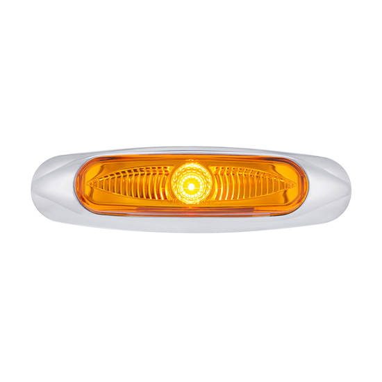 75 Inch 5. Chrome Viper-Eye Clearance Marker Light