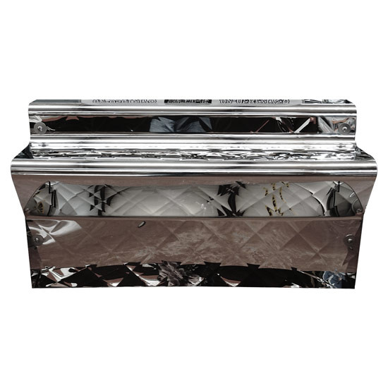 CSM Quilted Stainless Steel Battery Box Cover For Kenworth W900 2005 & Newer