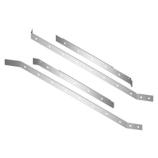 Cab & Sleeper Kit W/ Button Light Holes Stainless Steel Fits Freightliner Cascadia 113/125