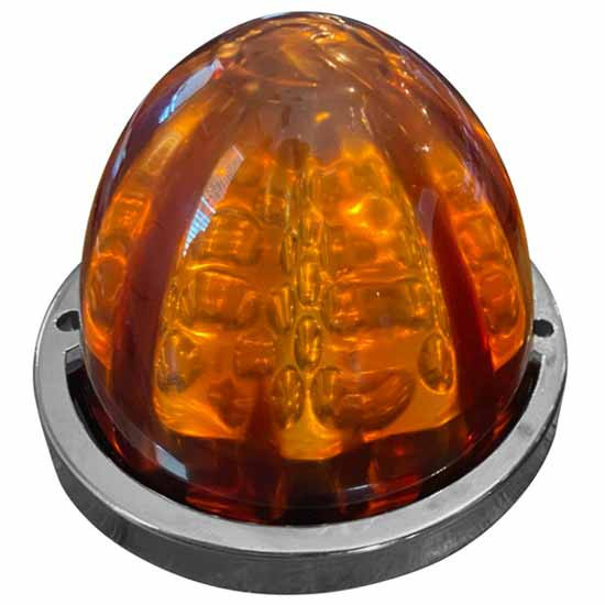 LED Hero Light W/ Chrome Bezel- Watermelon Style