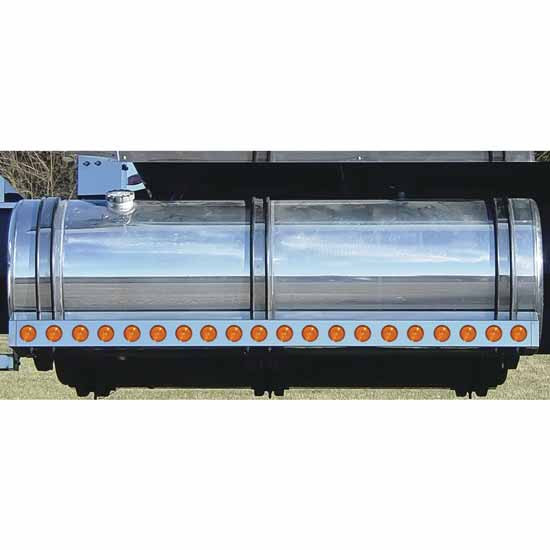 68.75 Inch Stainless Steel Fuel Tank Fairings By Roadworks Fits Western Star