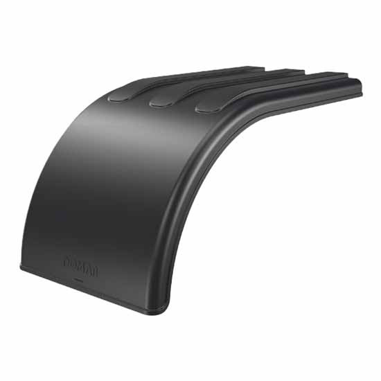 Loaded Fenders Poly Half Tandem Fender 66 Inch Long, 26 Inch Wide In Black