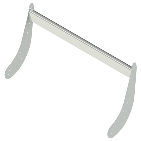 Turbo Wing Riser Upgrade Kit W/ Mini Wing, End Plates & Bolt Kit - No Turbo Wing By Valley Chrome Fits Light Duty Trucks