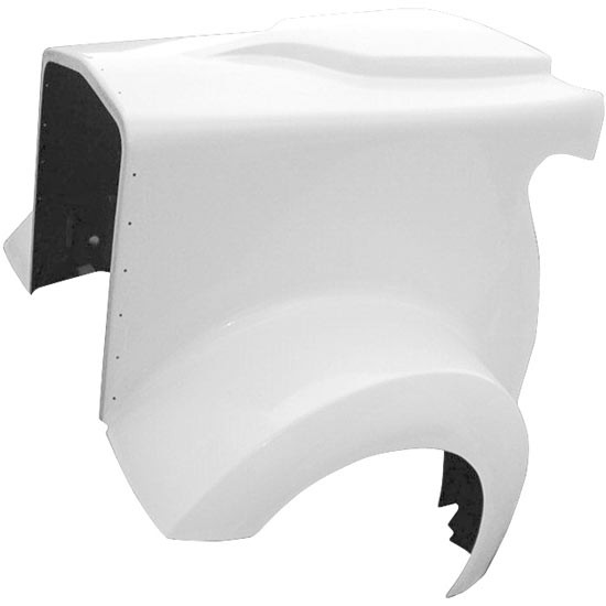 Fiberglass Custom Truk-Rodz Hood W/ 66 Inch Centerline & Fenders By Jones Performance Replaces K146-1326, K146-1295, K146-1325 Fits Kenworth W900L