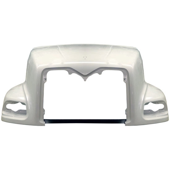 Fiberglass Hood W/ 52 Inch Centerline & Fenders By Jones Performance Replaces 1QM5867-M, 25131386 CXU: 1QM4314-AM, 82050403 Fits Mack CX, CXN, CXP & CXU SBA