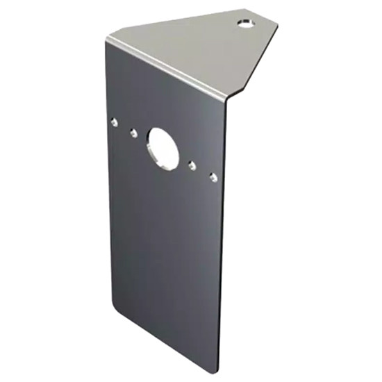 Stainless Steel Permit Exhaust Bracket With 1 Watermelon Light Hole
