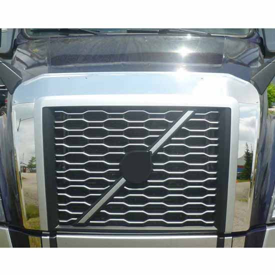 Stainless Steel Bug Shield With Grille Surround For Volvo Vnl 740, 760, 860 Gen Iii 2018-Current