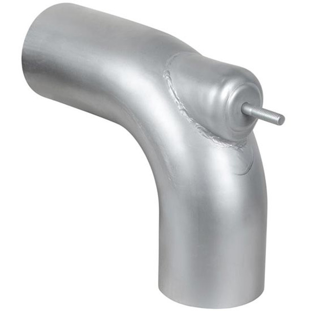 Aluminized Steel 90 Degree Exhaust Elbow Replaces OEM # 04-17476-000