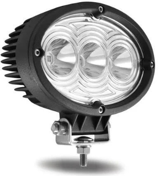 6" Oval LED High Power Work Light (2700 Lumens) Spot Beam