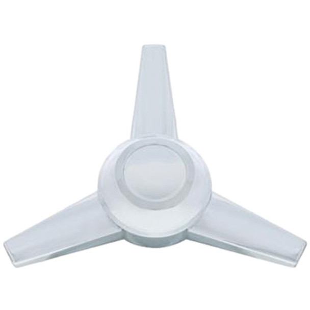 Chrome Plated Plastic Straight Bar Spinner, Spinner Only, Extra Long Straight Bar Design