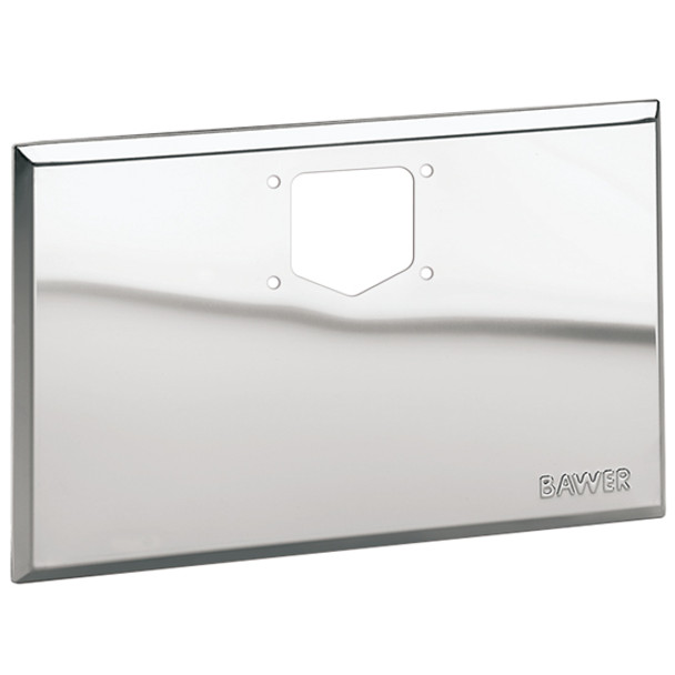 Bawer 18 X 18 Inch Stainless Steel Door Shell For TU821003 Tool Box - With Hinges, Supports For Gas Shocks