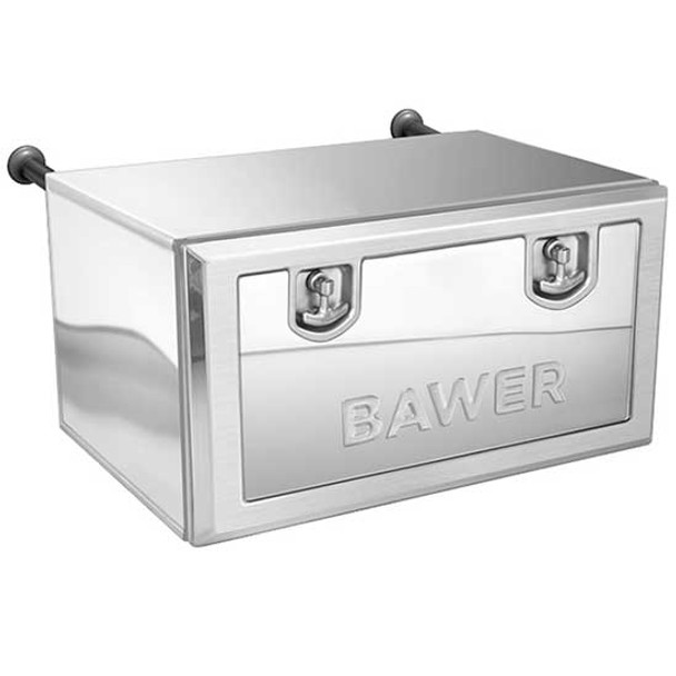 20 X 20 X 39 Inch Stainless Steel Bawer Evolution Tool Box W/ Top Pullout Drawer, Gas Shocks