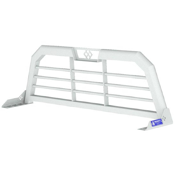 Merritt Aluminum Horizontal Bar Style Cab Rack, 21 X 73 X 49 No-coating, High Back