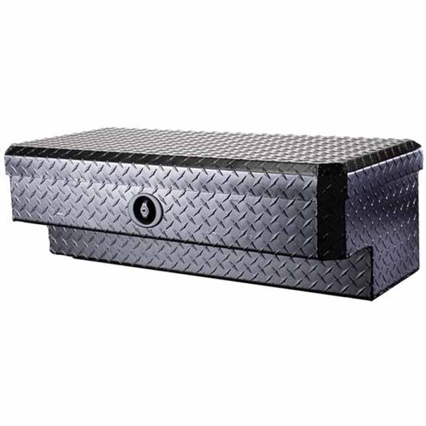 Merritt Aluminum Low Side Box, 18 X 16 X 72 Inch, Gloss Black