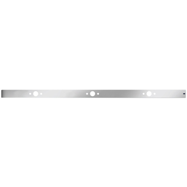 3 X 36 Inch Stainless Steel Sleeper Panel W/ 3 M1 Light Hole Cutouts For Peterbilt  - Pair