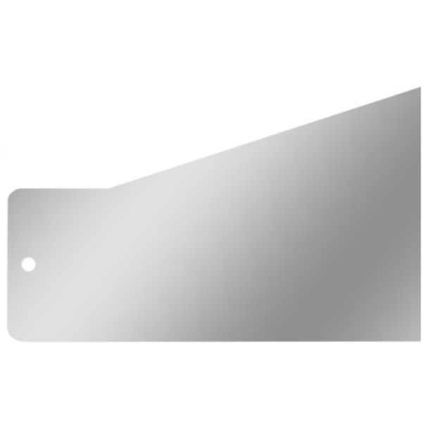 2.5 X 70 Inch Stainless Steel Blank Sleeper Extension Panel For Peterbilt 389 Glider - Pair