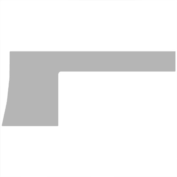 Paintable 1-Piece Blank Cab/Cowl Panels , Paintable For Peterbilt 2008 - 2009 389, Glider 131 BBC