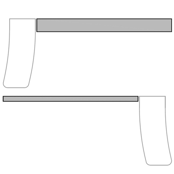 4.5 Inch SS Panel Kit W/ 75 Dual Rev Amber-Clear-Blue LED Lights  For 63 & 72 Inch Sleeper