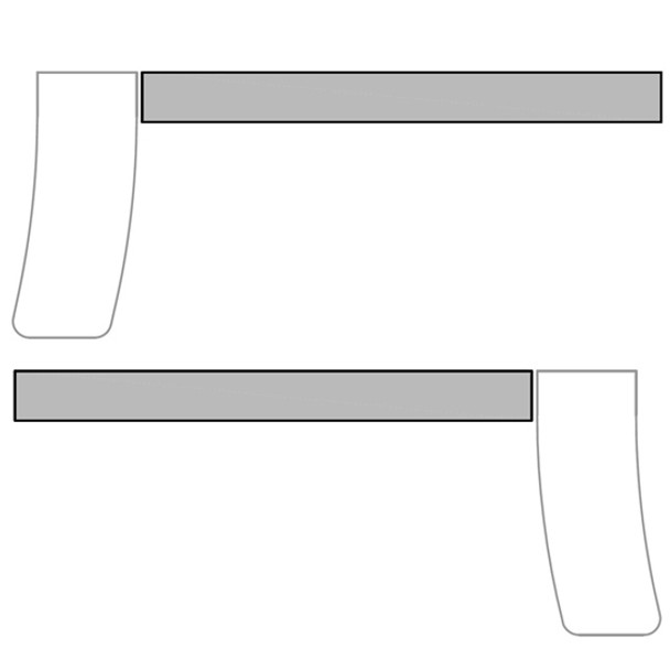 5.5 Inch SS Panel Kit W/ 70 Bullseye Amber-Clear LED Lights  For 48 & 58 Inch Sleeper