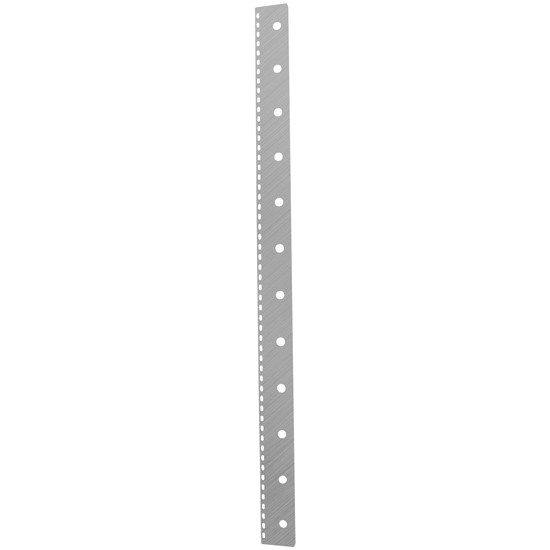 48 Inch Under-Body Glow Light Bracket W/ 12 Bulkhead 3/4 Inch Light Holes