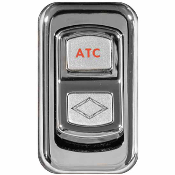 Rockwood Chrome Rocker Switch Cover For ATC Actuator For Peterbilt 2006-Newer