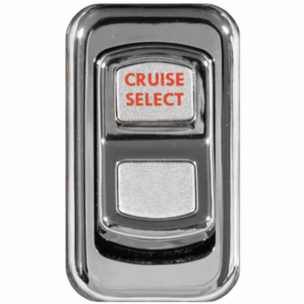 Rockwood Chrome Rocker Switch Cover For Cruise Select For Peterbilt 2006-Newer