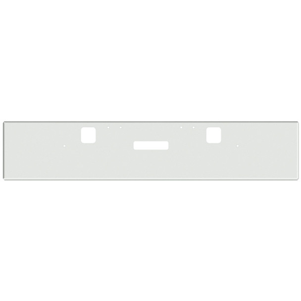 20 Inch Chrome American Eagle Bumper W/ Tow, Step Holes