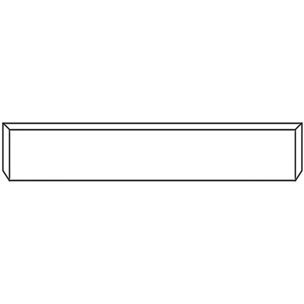Chrome 20 Inch Mitered Angled End Bumper - Boltless For Peterbilt, Kenworth, Freightliner Chrome 20 Inch Mitered Angled End Bumper - Boltless For Peterbilt, Kenworth, Freightliner