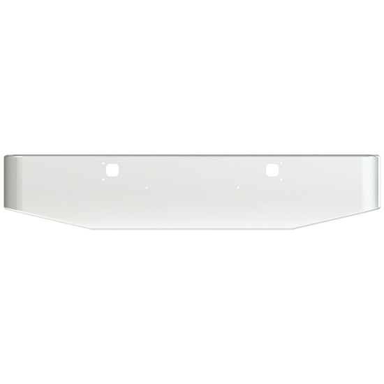 12 Inch Open End Bumper W/ Mounting & Tow/Hitch Holes For Kenworth W900L 1982-2010