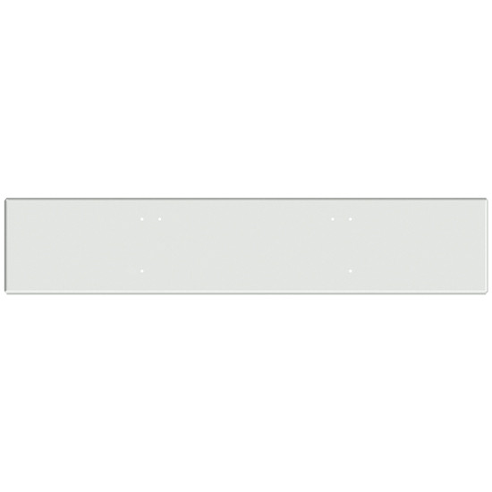 22 Inch Chrome Boxed End Bumper W/ Mounting Holes For Freightliner Classic XL 2008-2010