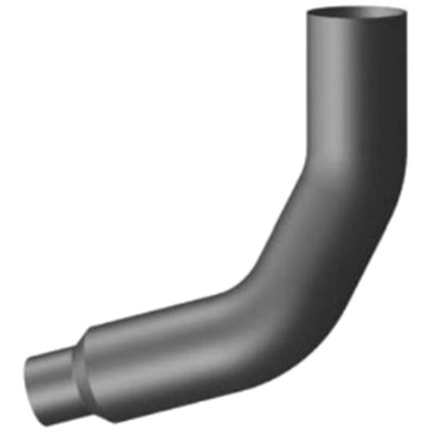 Kenworth W900L BESTfit Chrome 7 To 5 Inch Exhaust Elbow, Passenger Side For Aero W/ 45 Inch Steps