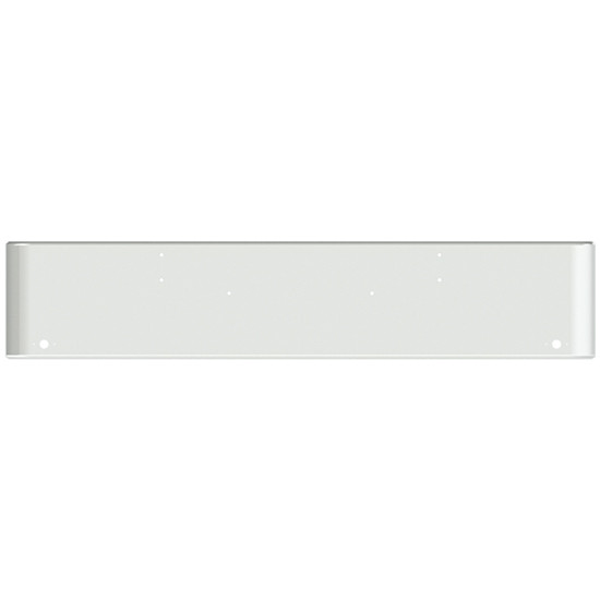 22 Inch Chrome Steel Texas Square Bumper W/ Mounting Holes Only 2 M1 Millennium Light Holes For Kenworth W900L 1982-2010