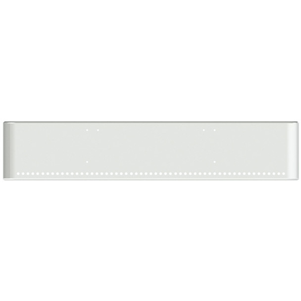 18 Inch Chrome Steel Texas Square Rolled End Bumper W/ Mounting Holes Only 55 - 3/4 Inch Light Holes For Freightliner FLD Classic XL 2008-2010