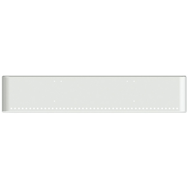 22 Inch Chrome Steel Texas Square Bumper W/ Mounting Holes Only 45 - 3/4 Inch Light Holes For Freightliner FLD Classic XL 2008-2010