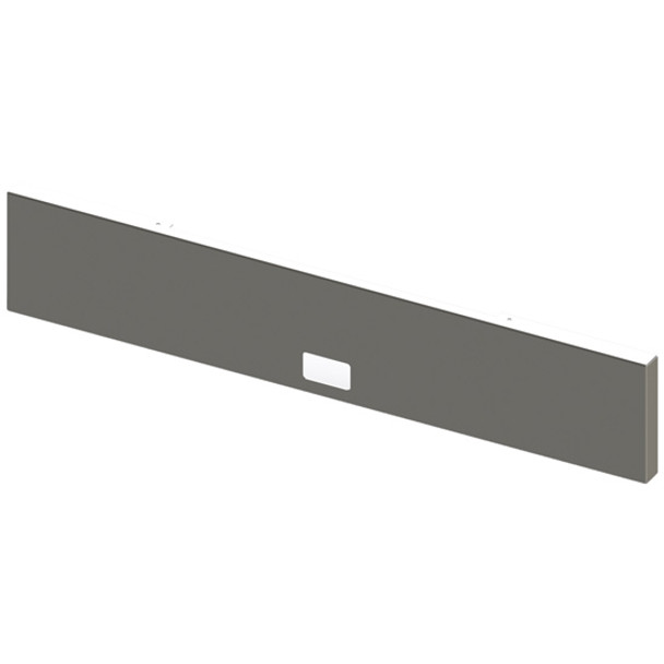 Lincoln Chrome 18 Inch Chrome Plated SS Texas Blind Mount Boxed End Bumper, 10 Gauge W/ Step Holes & Black Steel Mounting Plates For Freightliner Classic 132Xl, 120 1990 Thru 2003