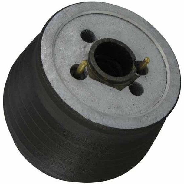 Black 3 To 5 Hole Hub Adapter W/ For 1995 To 2002 Volvo FH Models