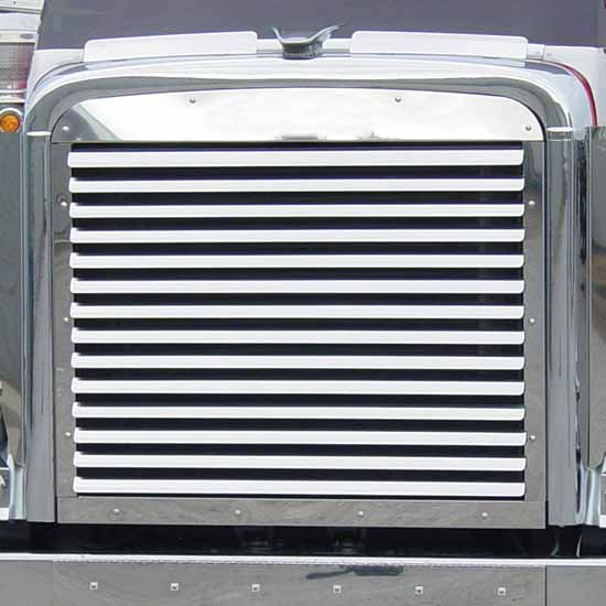 Stainless Steel Louvered Grille Bar For Freightliner Classic 120