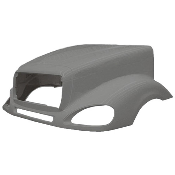 TPHD Fiberglass Hood Shell Replaces A1716953000 For Freightliner Columbia 120