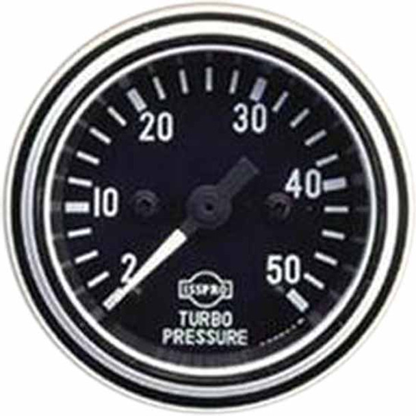 2 Inch Mechanical Turbo Pressure Gauge 2-50P PSI